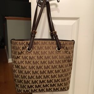 Michael Kors Logo Patterned Bag
